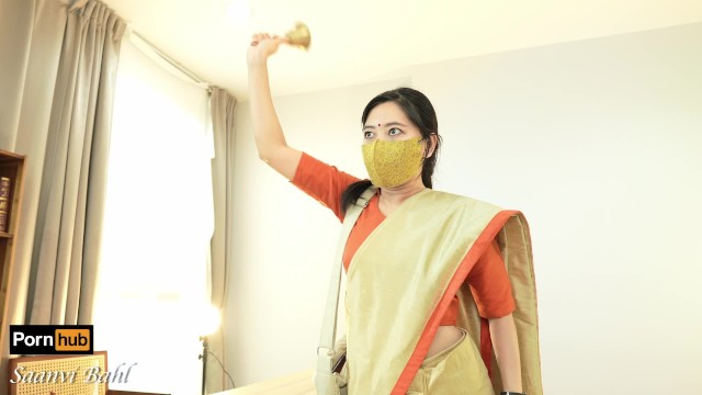 Indian Head-Mistress Teaches How To Fuck The Ass Roughly!