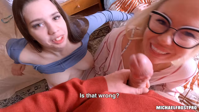 Stepmother Offered Her Stepdaughter'S Pussy To A Perverted Fucker